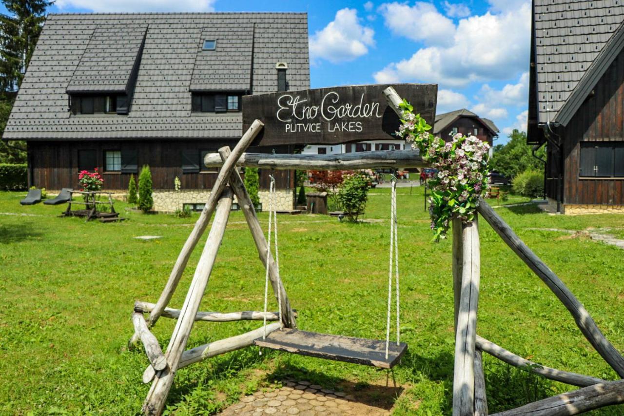 Plitvice Luxury Etno Garden Hotel Plitvička Jezera Exterior foto