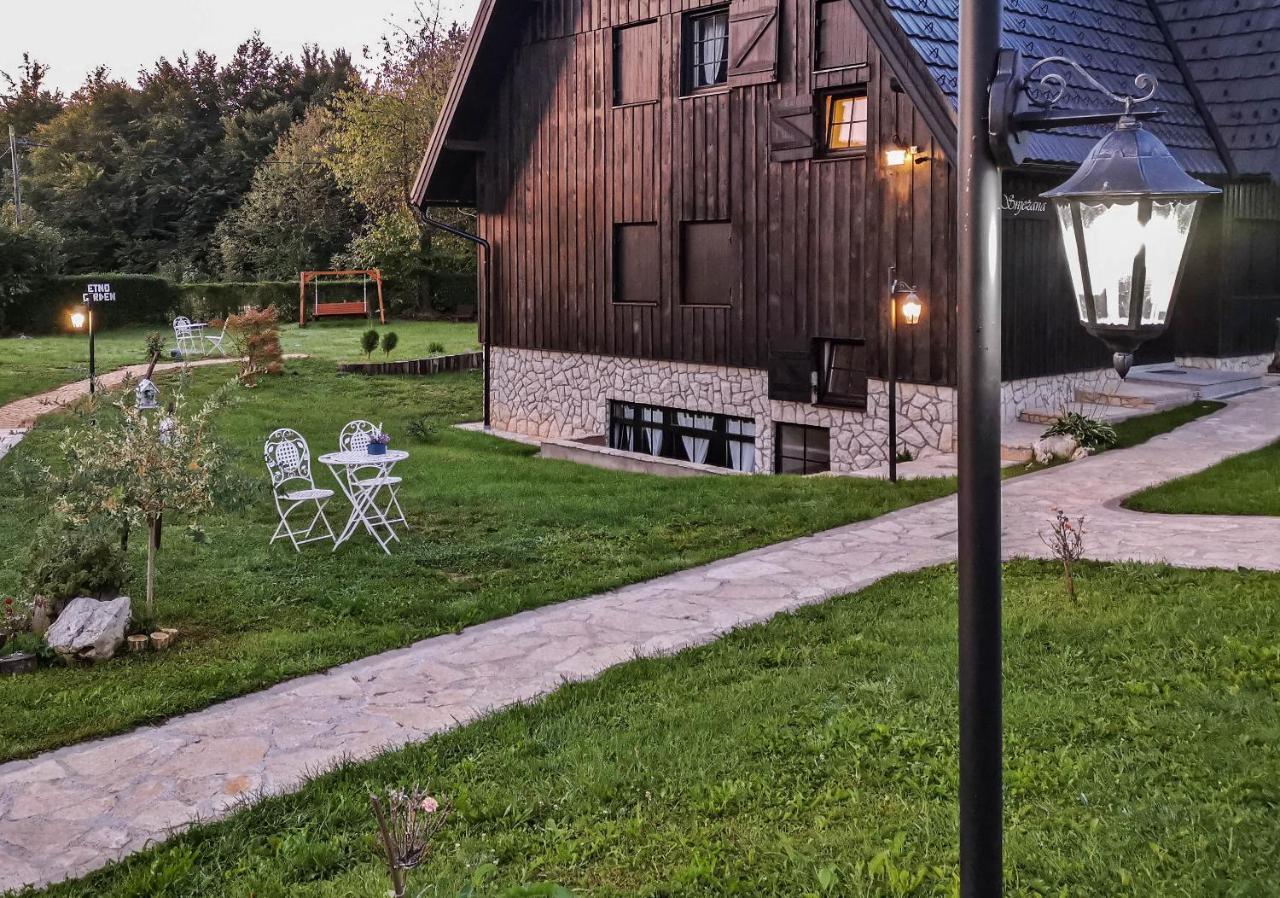 Plitvice Luxury Etno Garden Hotel Plitvička Jezera Exterior foto