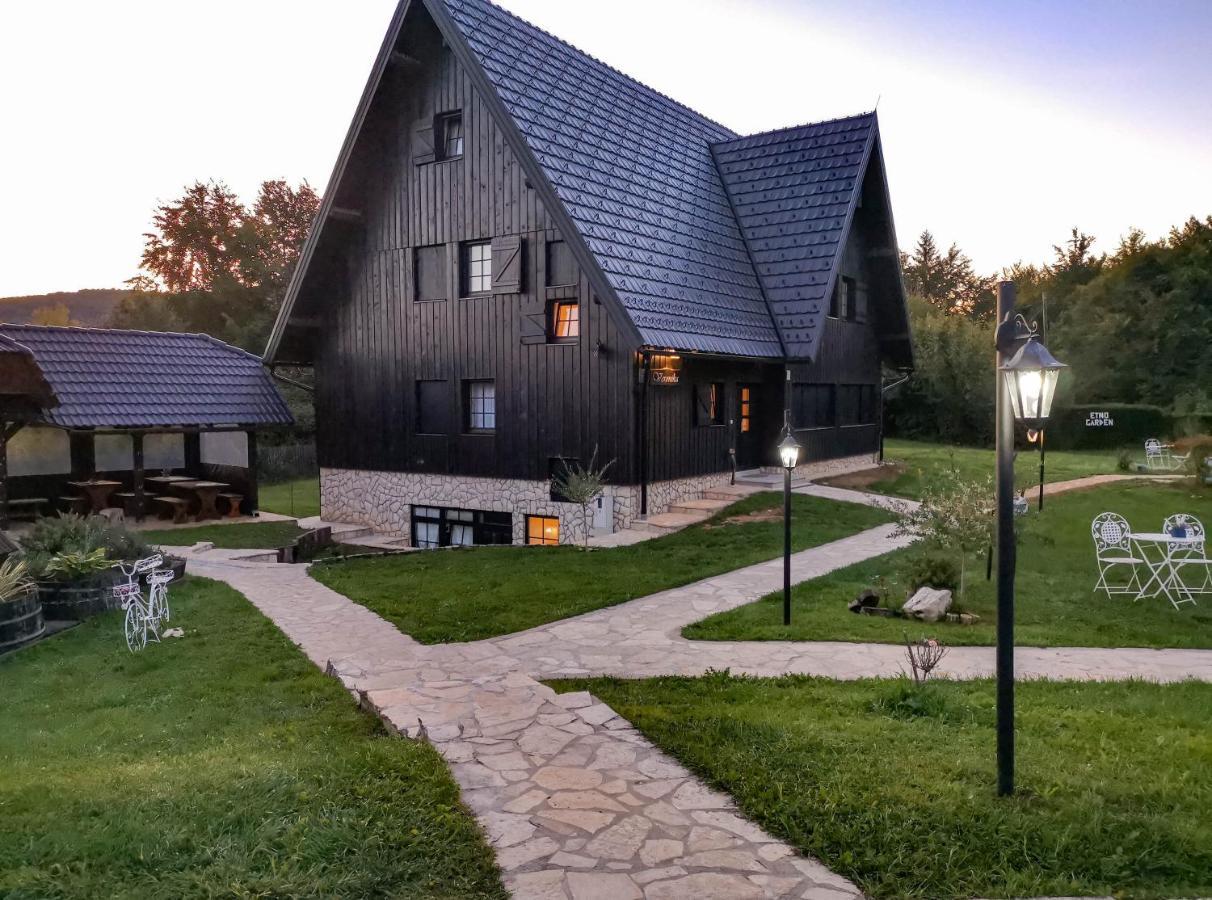 Plitvice Luxury Etno Garden Hotel Plitvička Jezera Exterior foto